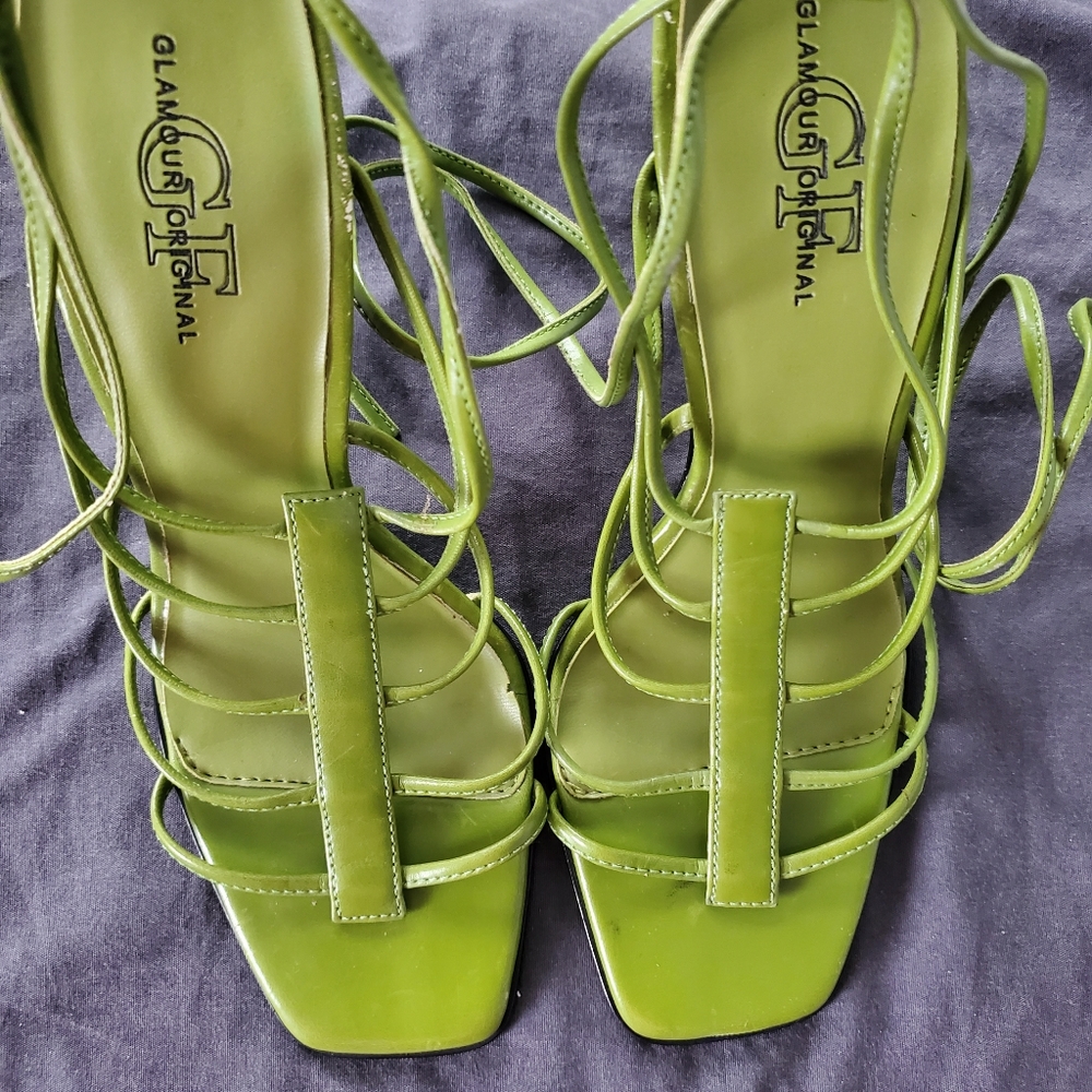 Lime Green Heels